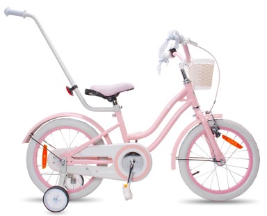 Dječji bicikl Heart Bike Silver Moon, 16", rozi